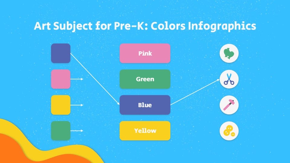 Art Subject for Pre-K Colors Infographics 14