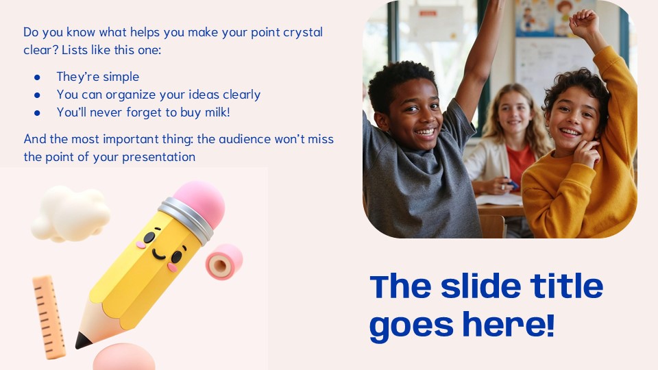 Back To School Essentials Powerpoint Template 5