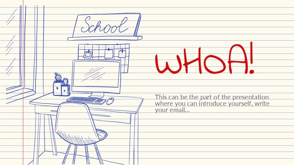 Ballpoint Pen Planner PowerPonit Template 2