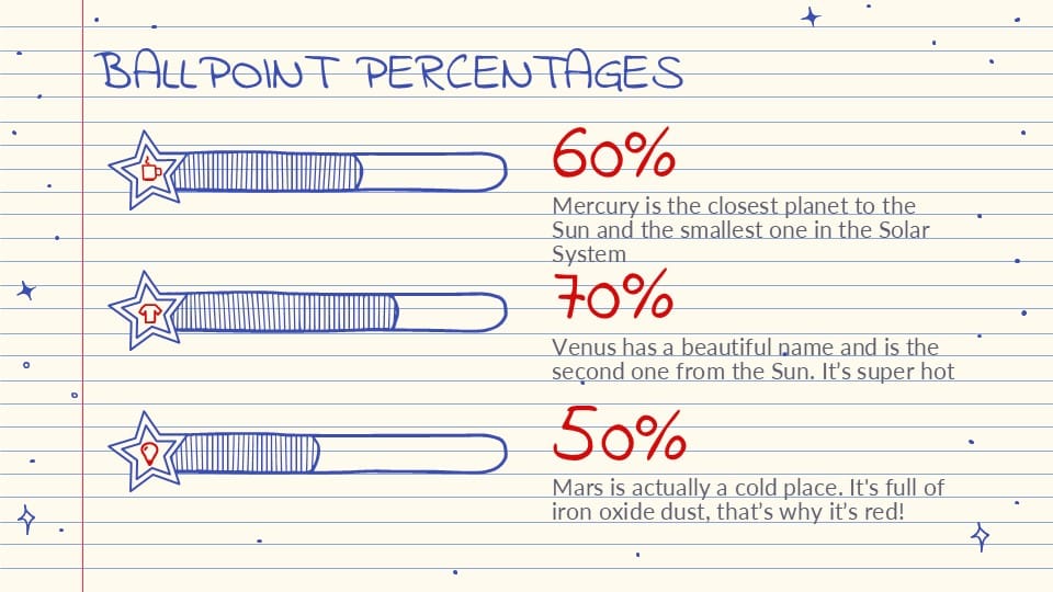 Ballpoint Pen Planner PowerPonit Template 28