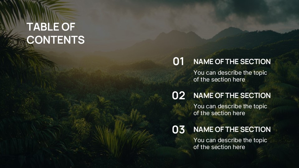 Beautiful Nature Scenes Powerpoint Template 2