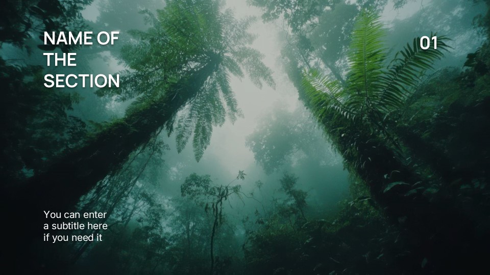 Beautiful Nature Scenes Powerpoint Template 3