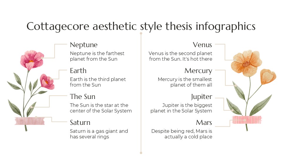 Cottagecore Aesthetic Style Thesis Infographics For Powerpoint 18