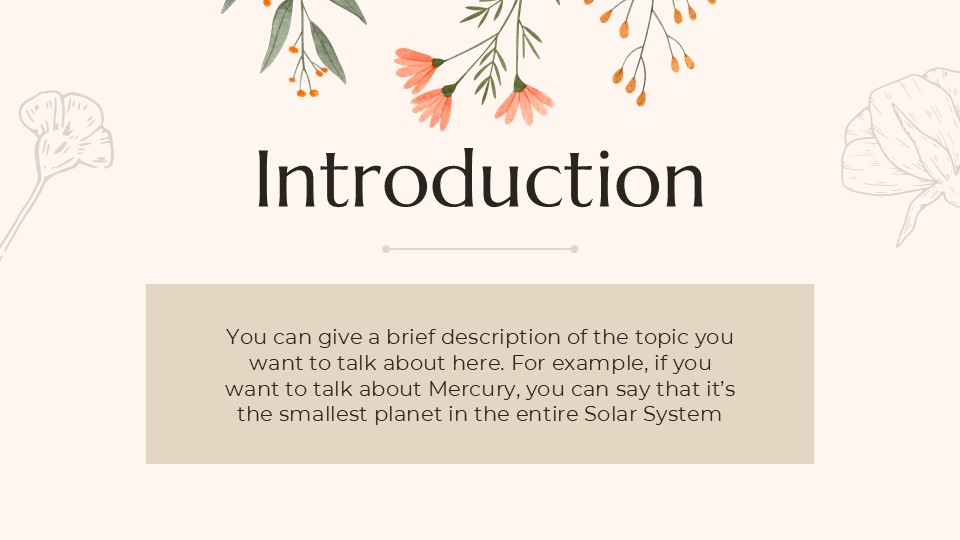 Cottagecore Aesthetic Style Thesis Presentation Template 4