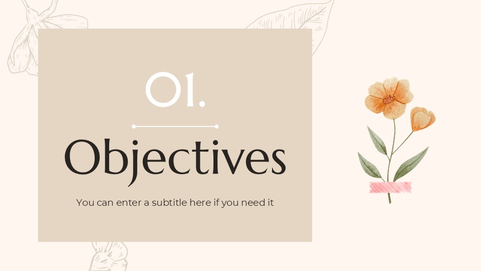 Cottagecore Aesthetic Style Thesis Presentation Template 6