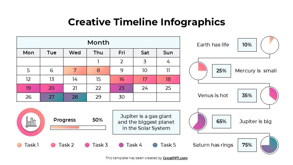 Creative Timeline Infographics 6
