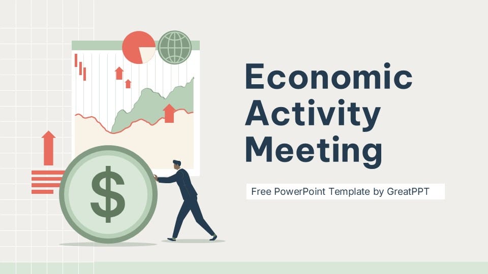 Economic Activity Meeting PowerPoint Template 1
