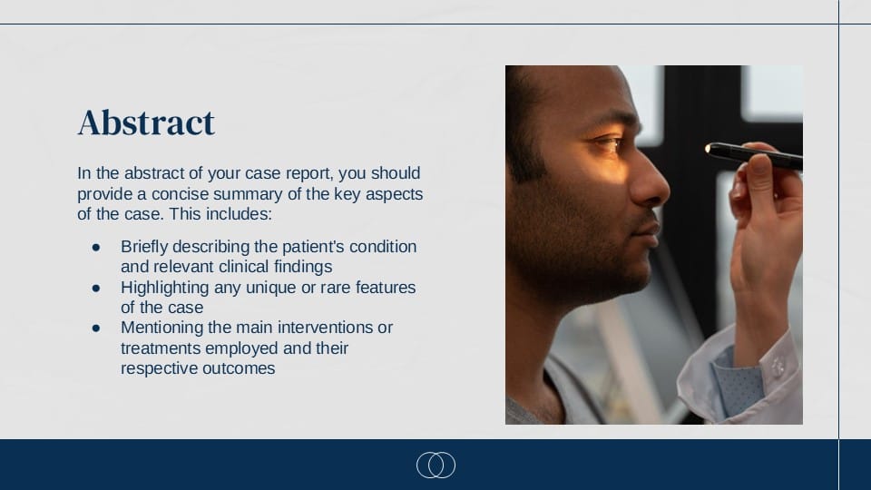 Elegant and Clean Case Report PowerPoint Template 4