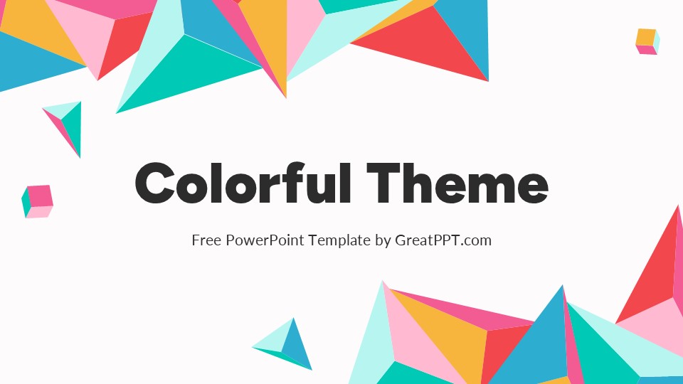 Free Colorful Presentation Theme For Powerpoint 1