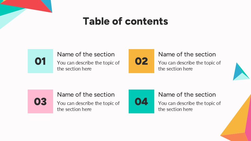 Free Colorful Presentation Theme For Powerpoint 2