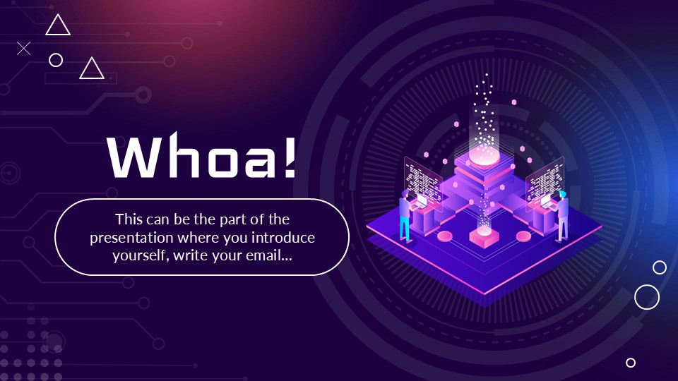 Free Computer Engineering Technology Presentation Template 3