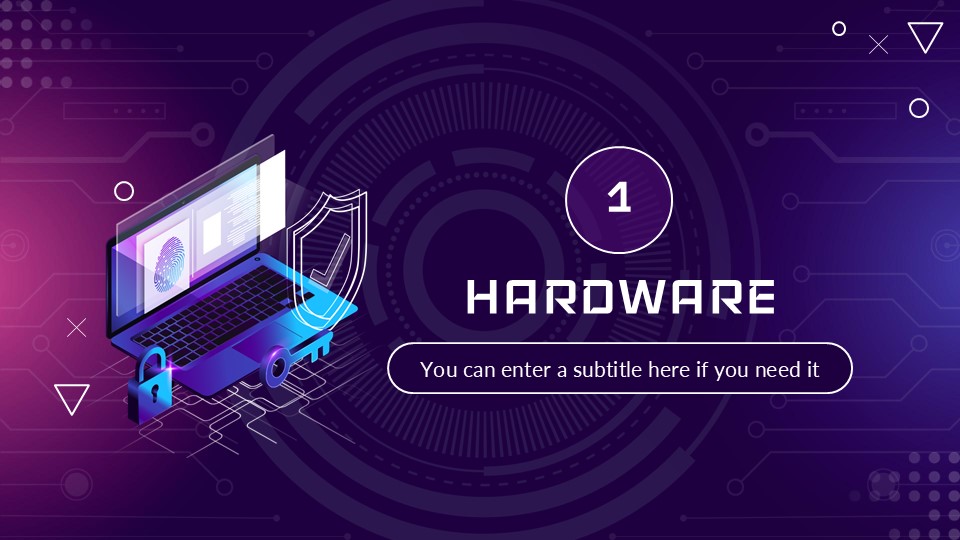 Free Computer Engineering Technology Presentation Template 4