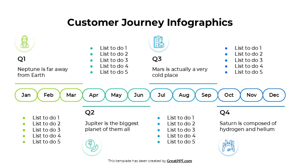 Free Customer Journey Infographics For Powerpoint 13