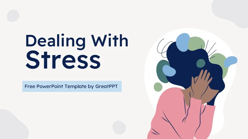 Free Dealing With Stress Presentation Template 1