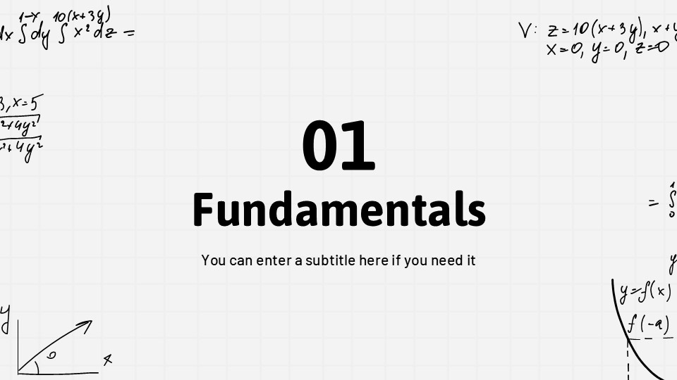Free Discrete Mathematics Presentation Template 4