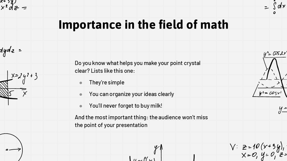 Free Discrete Mathematics Presentation Template 6