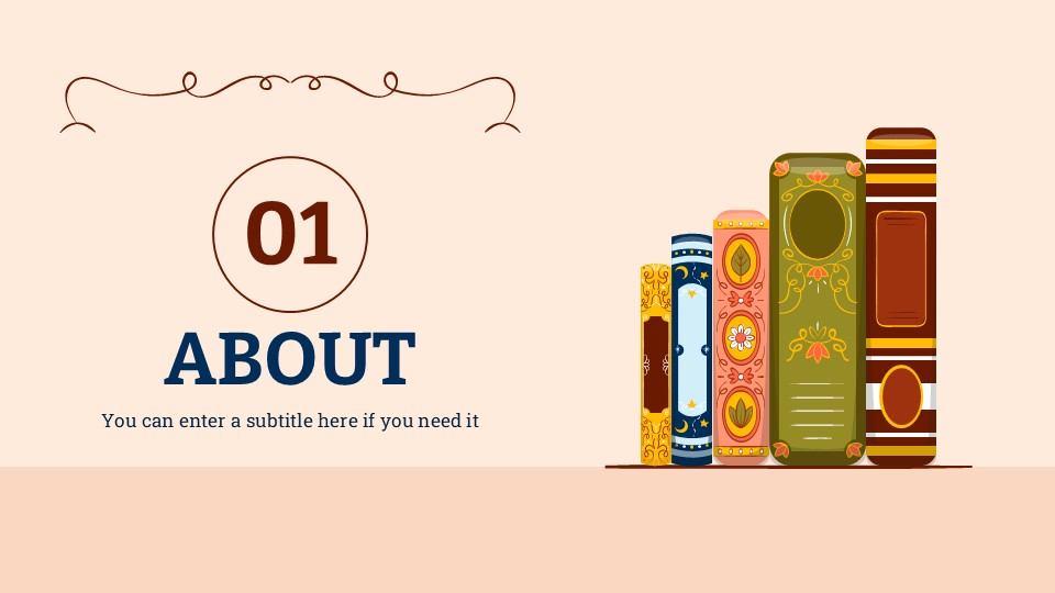 Free English Literature Class Powerpoint Template 5