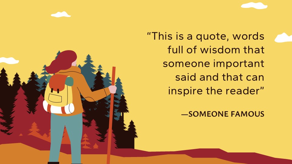 Free Forest Camping Adventure Presentation Template 12