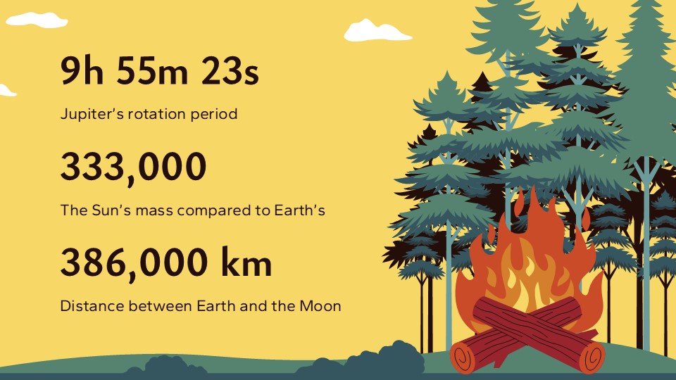 Free Forest Camping Adventure Presentation Template 16