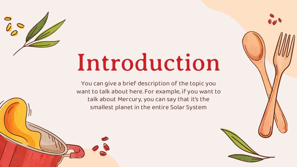 Free Happy Culinarians Day Powerpoint Template 6