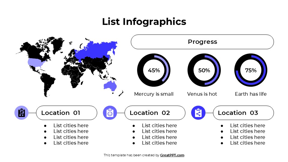 Free List Infographic For Powerpoint 11