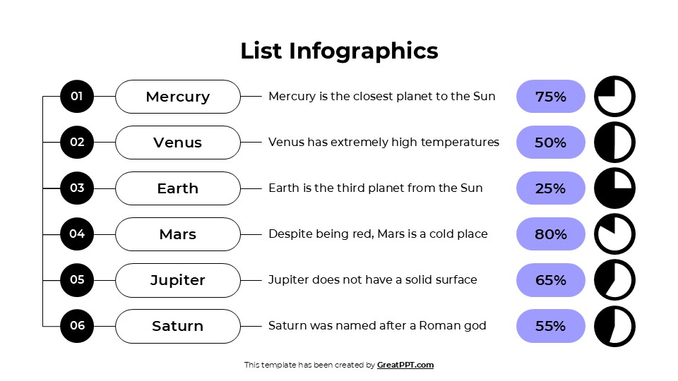 Free List Infographic For Powerpoint 3
