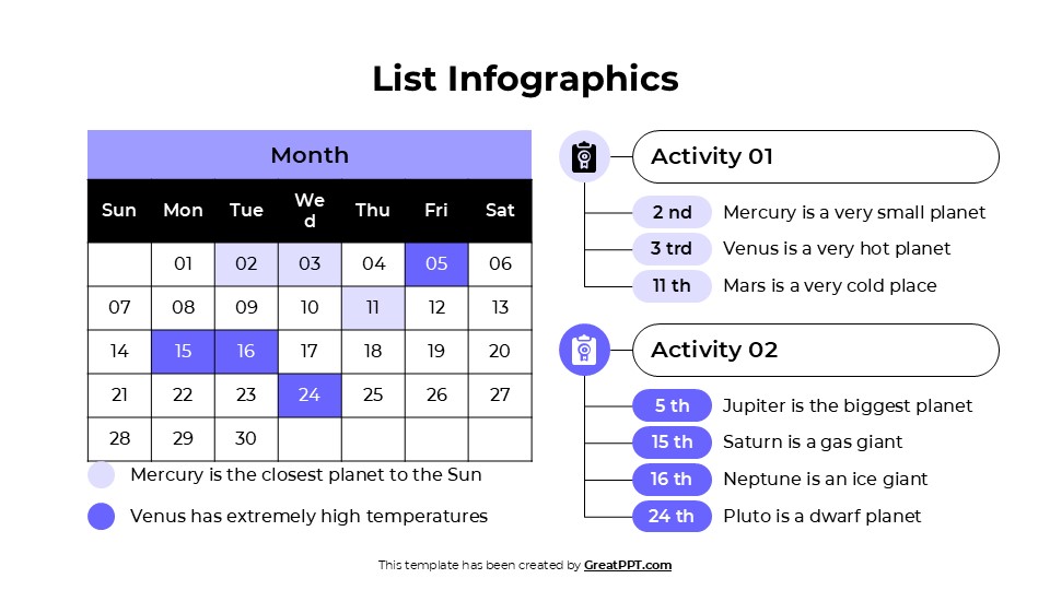 Free List Infographic For Powerpoint 9