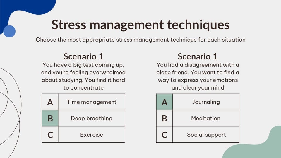 Free Mental Health and Well-being PowerPoint Template 11