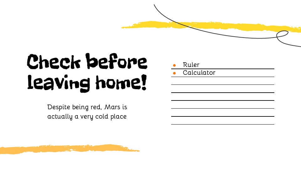 Free Middle School Daily Planner Powerpoint Template 8