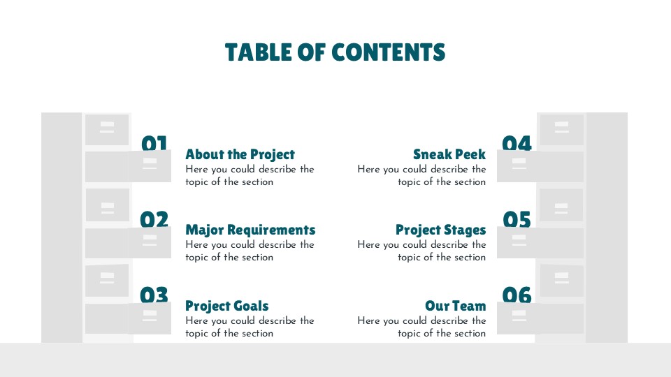 Free Research Project Proposal Powerpoint Template 2