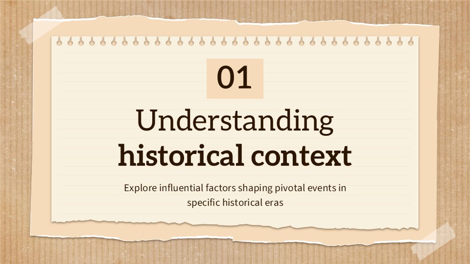 Free Social And Cultural History Powerpoint Template 4