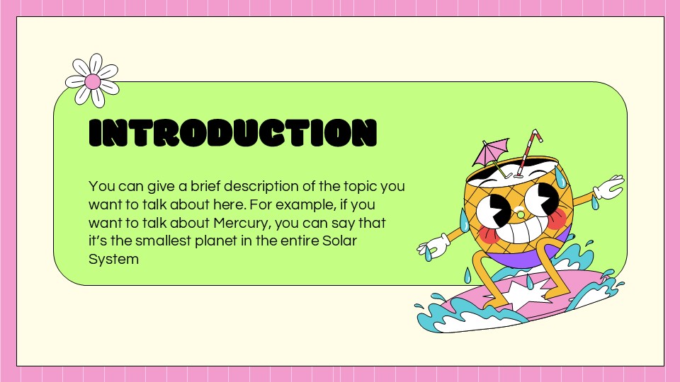 Free Summer Camp School Powerpoint Template 3