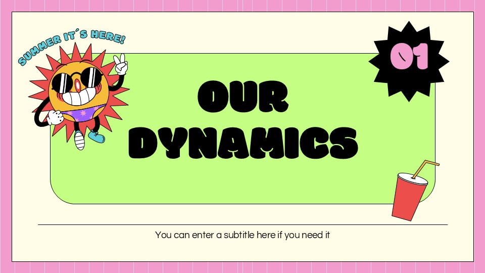 Free Summer Camp School Powerpoint Template 4