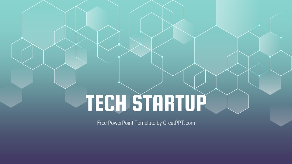 Free Tech Startup Presentation Template 1