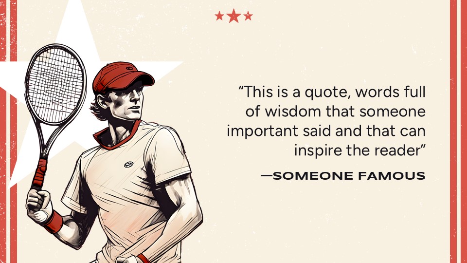Free Vintage Style Sports Powerpoint Template 13