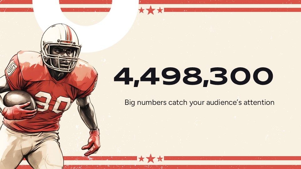 Free Vintage Style Sports Powerpoint Template 16