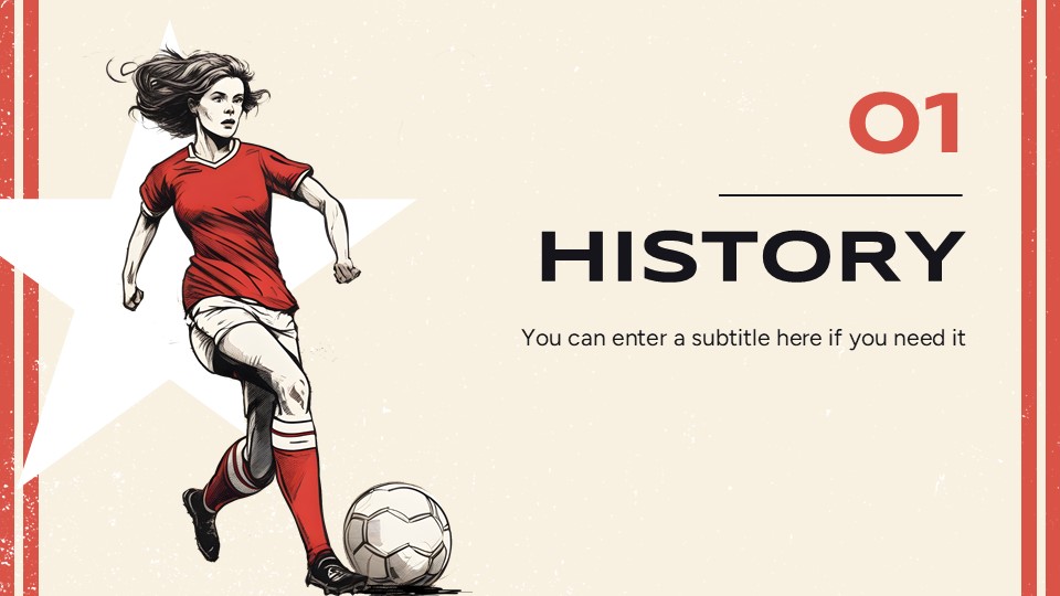 Free Vintage Style Sports Powerpoint Template 5