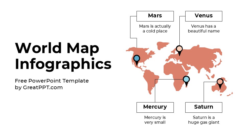 Free World Map Infographics 1