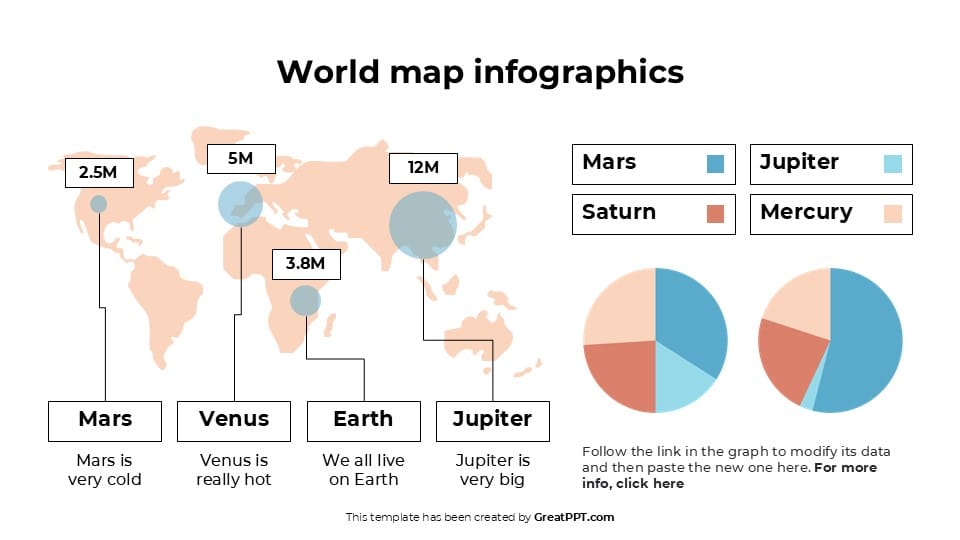 Free World Map Infographics 10