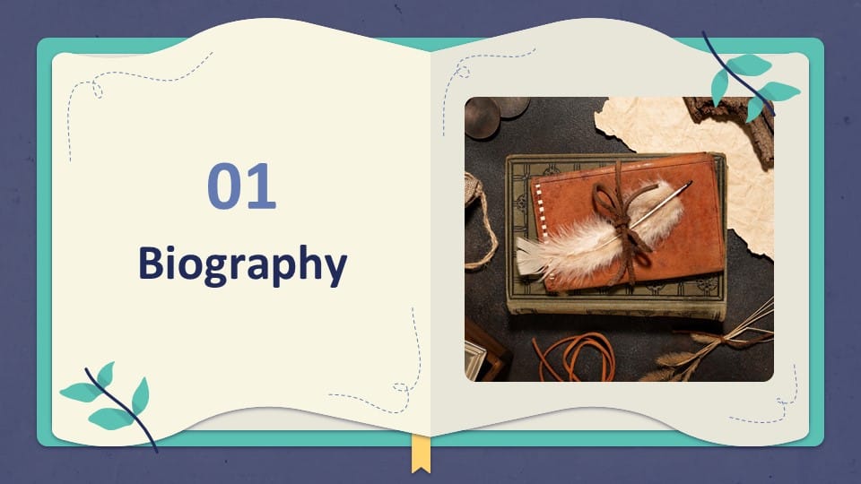 Grimm Brothers Fairy Tales PowerPoint Template 3