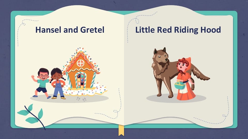 Grimm Brothers Fairy Tales PowerPoint Template 9