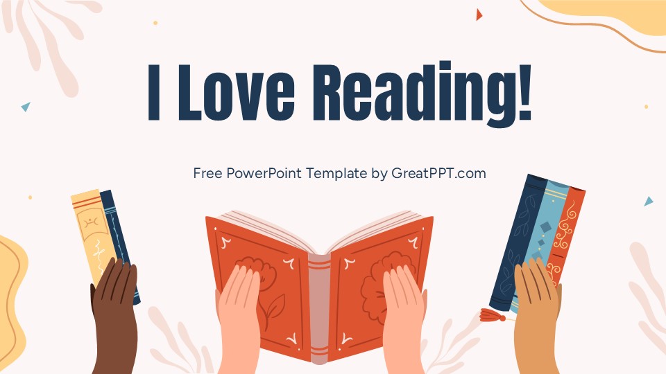 I Love Reading Presentation Template 1