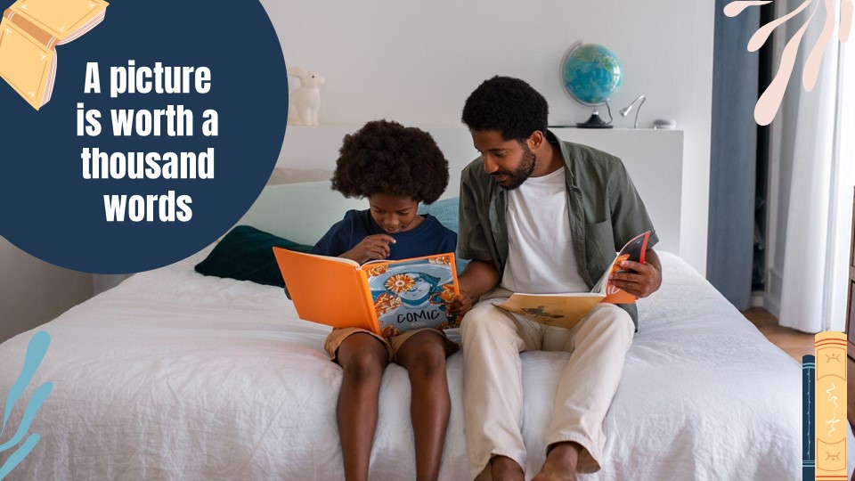 I Love Reading Presentation Template 13