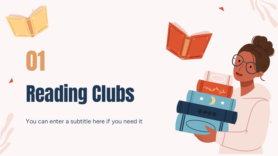 I Love Reading Presentation Template 4