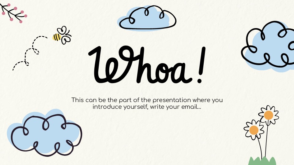 Learning the Days of the Week PowerPoint Template 4