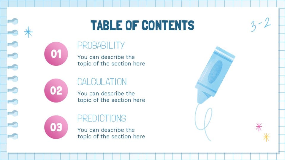 Math Subject for Elementary PowerPoint Tempalte - 5th Grade 2