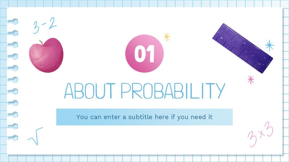 Math Subject for Elementary PowerPoint Tempalte - 5th Grade 4