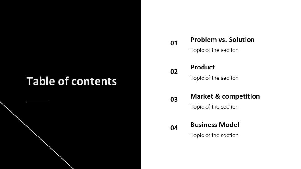 Minimalist Grayscale Pitch Deck 3