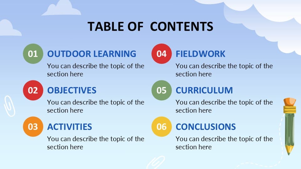 Outdoor Science Lesson Presentation 2
