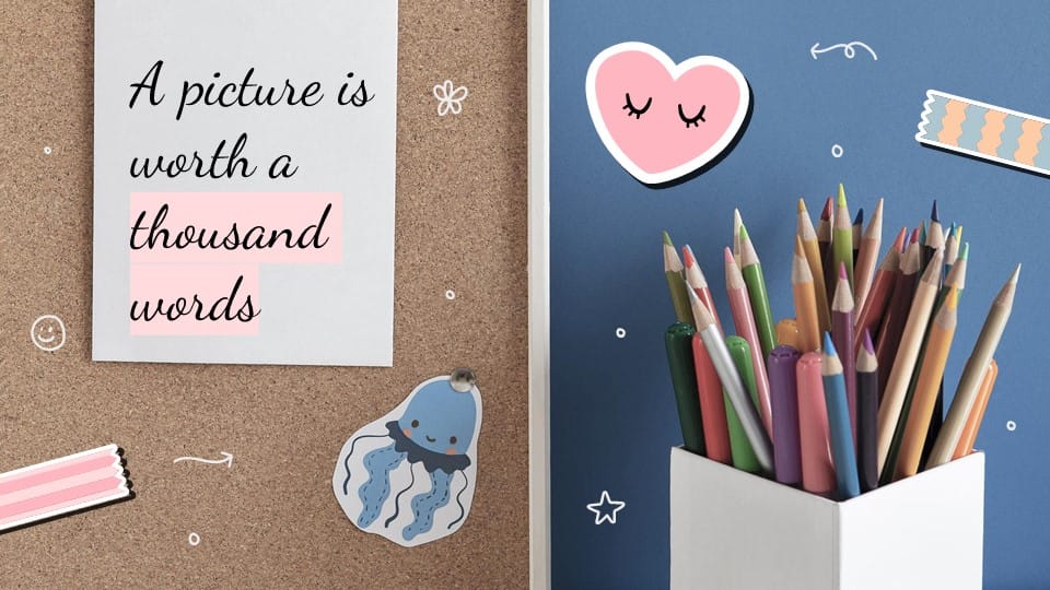 Pretty Aesthetic Notes for School PowerPoint Template 14